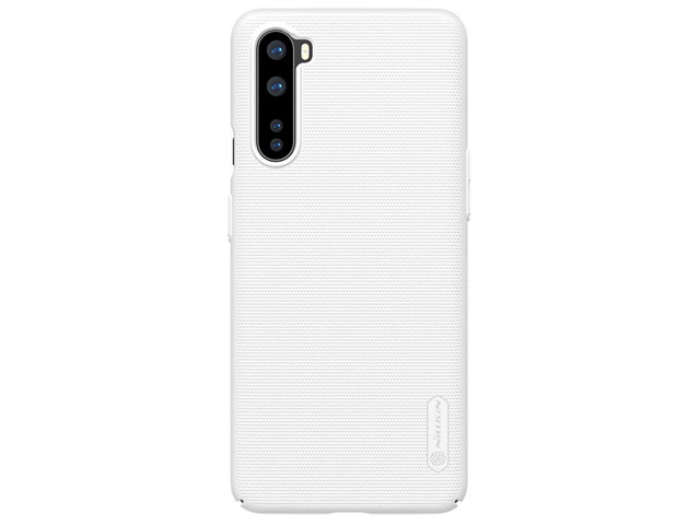 Чехол Nillkin Hard case для OnePlus Nord (белый, пластиковый)