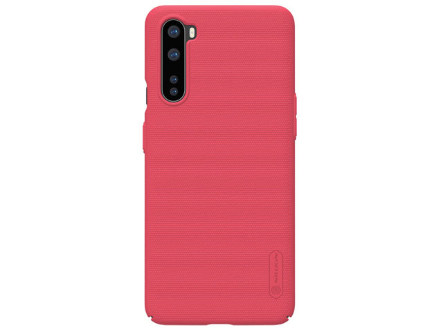 Чехол Nillkin Hard case для OnePlus Nord (красный, пластиковый)