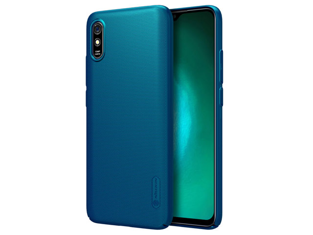 Чехол Nillkin Hard case для Xiaomi Redmi 9A (синий, пластиковый)