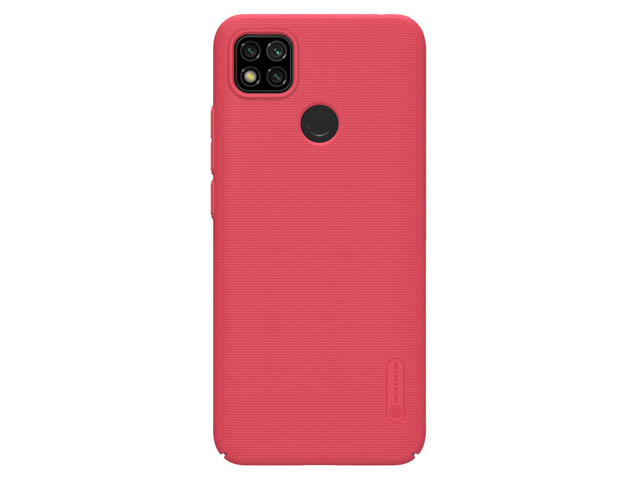 Чехол Nillkin Hard case для Xiaomi Redmi 9C (красный, пластиковый)