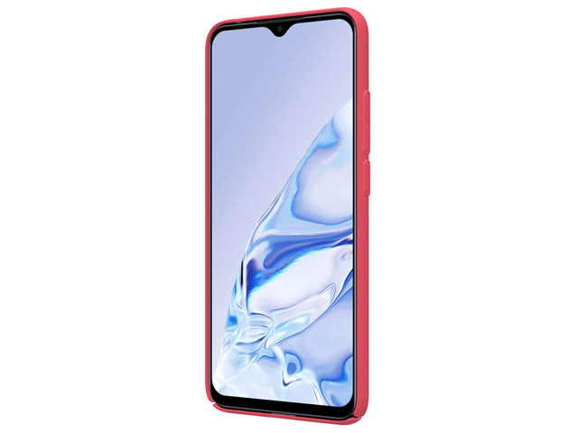 Чехол Nillkin Hard case для Xiaomi Redmi 9C (красный, пластиковый)