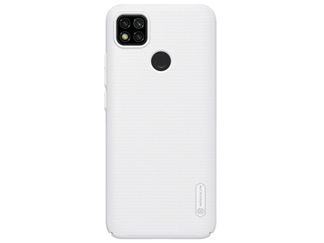 Чехол Nillkin Hard case для Xiaomi Redmi 9C (белый, пластиковый)