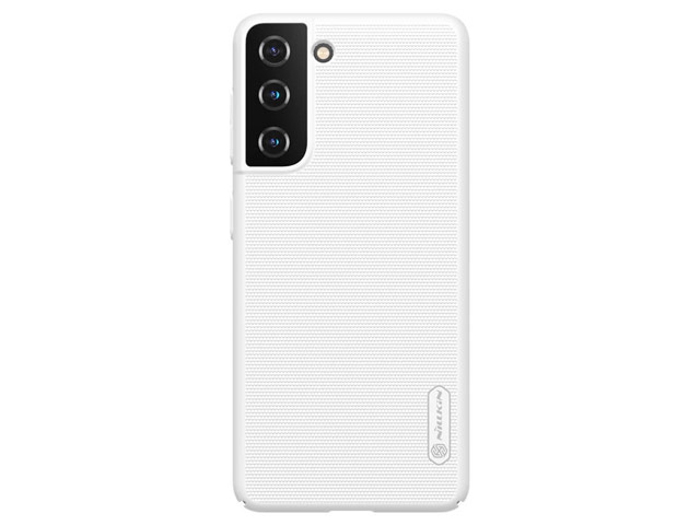 Чехол Nillkin Hard case для Samsung Galaxy S21 (белый, пластиковый)