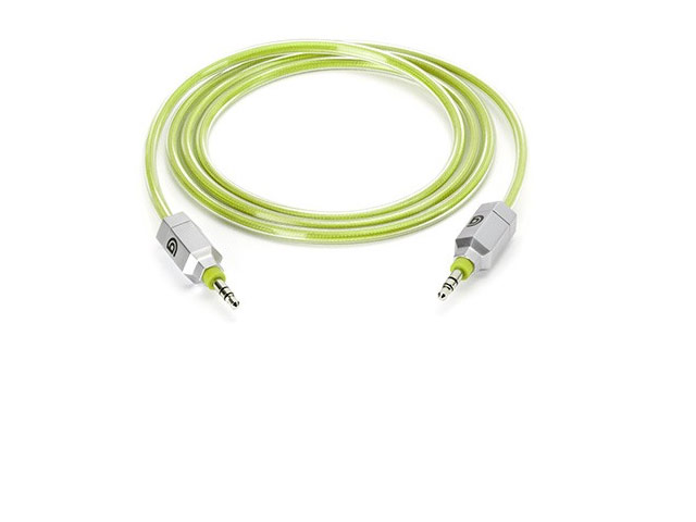 AUX-кабель Griffin Survivor AUX 3' Cable (зеленый, 1,2 м, разъемы 3.5 мм)