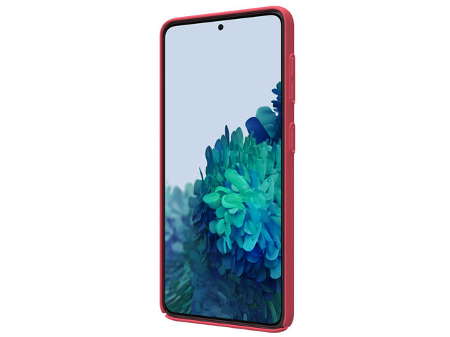 Чехол Nillkin Hard case для Samsung Galaxy S21 plus (красный, пластиковый)