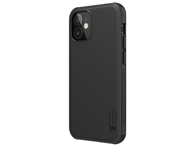 Чехол Nillkin Super Frosted Shield Pro для Apple iPhone 12 mini (черный, композитный)