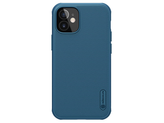 Чехол Nillkin Super Frosted Shield Pro для Apple iPhone 12 mini (темно-синий, композитный)