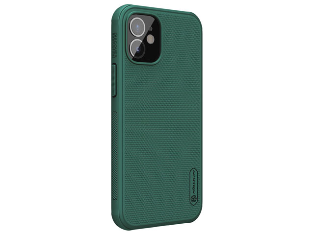 Чехол Nillkin Super Frosted Shield Pro для Apple iPhone 12 mini (темно-зеленый, композитный)