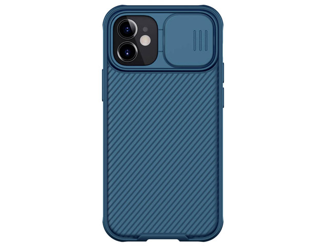Чехол Nillkin CamShield Pro для Apple iPhone 12 mini (темно-синий, композитный)