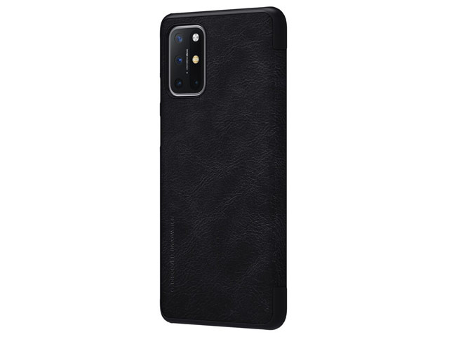 Чехол Nillkin Qin leather case для OnePlus 8T (черный, кожаный)