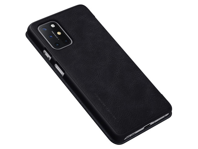 Чехол Nillkin Qin leather case для OnePlus 8T (черный, кожаный)