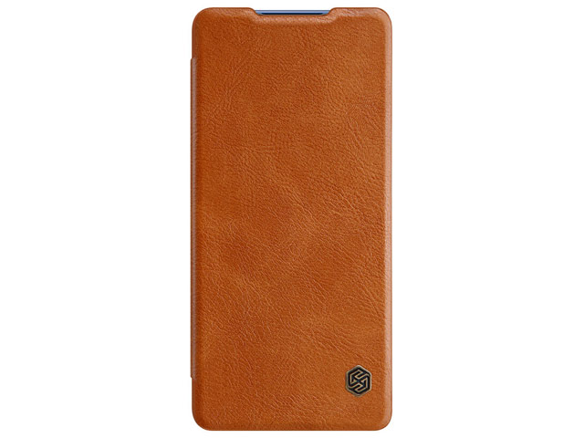 Чехол Nillkin Qin leather case для Samsung Galaxy S20 FE (коричневый, кожаный)