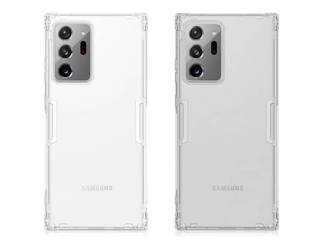 Чехол Nillkin Nature case для Samsung Galaxy Note 20 ultra (серый, гелевый)