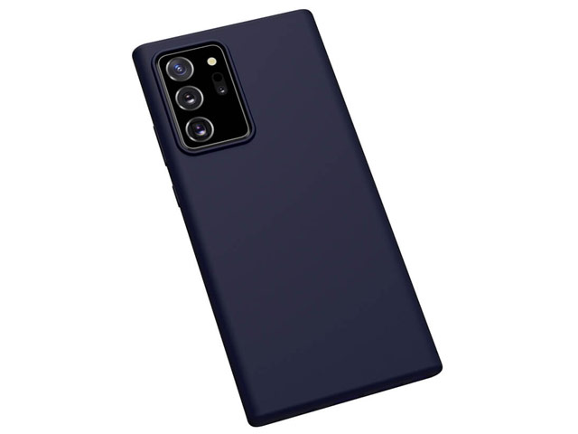 Чехол Nillkin Flex Pure case для Samsung Galaxy Note 20 ultra (темно-синий, гелевый)