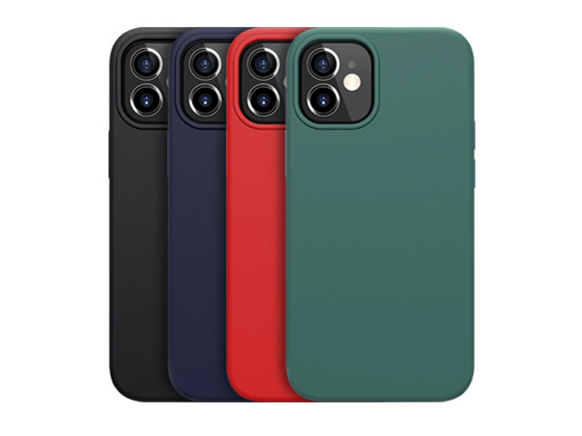 Чехол Nillkin Flex Pure case для Apple iPhone 12 mini (темно-синий, гелевый)