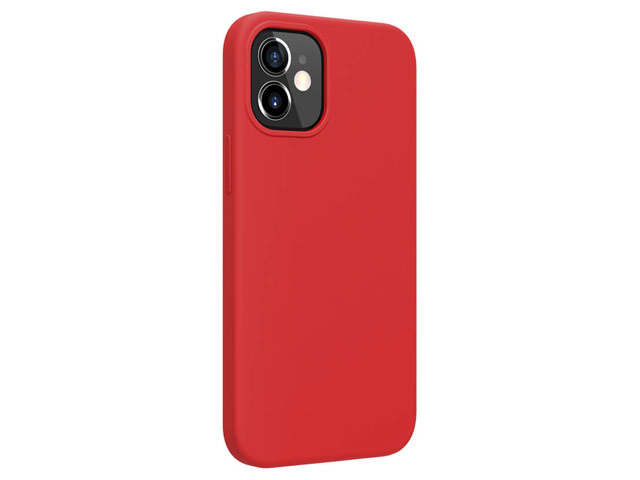 Чехол Nillkin Flex Pure case для Apple iPhone 12 mini (красный, гелевый)