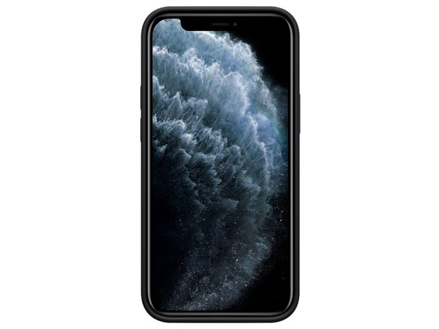 Чехол Nillkin Flex Pure case для Apple iPhone 12 pro max (черный, гелевый)