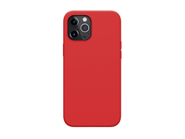 Чехол Nillkin Flex Pure case для Apple iPhone 12 pro max (красный, гелевый)