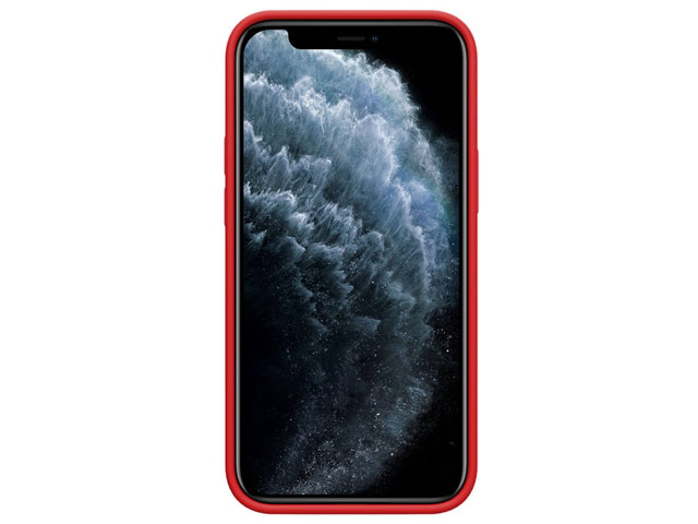 Чехол Nillkin Flex Pure case для Apple iPhone 12 pro max (красный, гелевый)