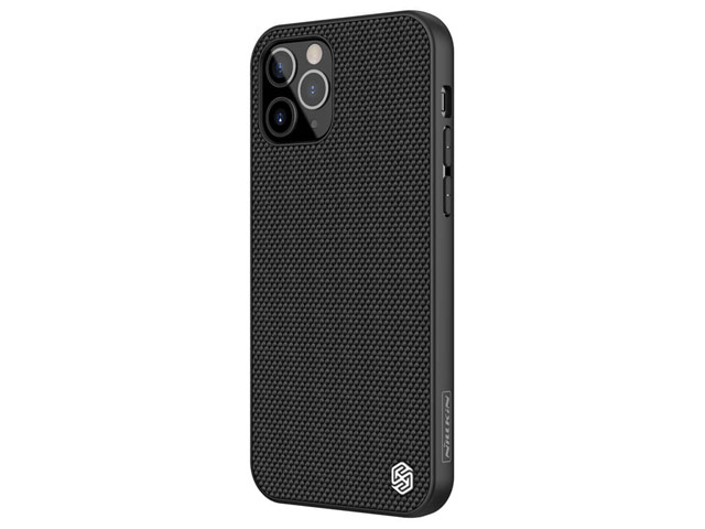 Чехол Nillkin Textured case для Apple iPhone 12 pro max (черный, нейлон)