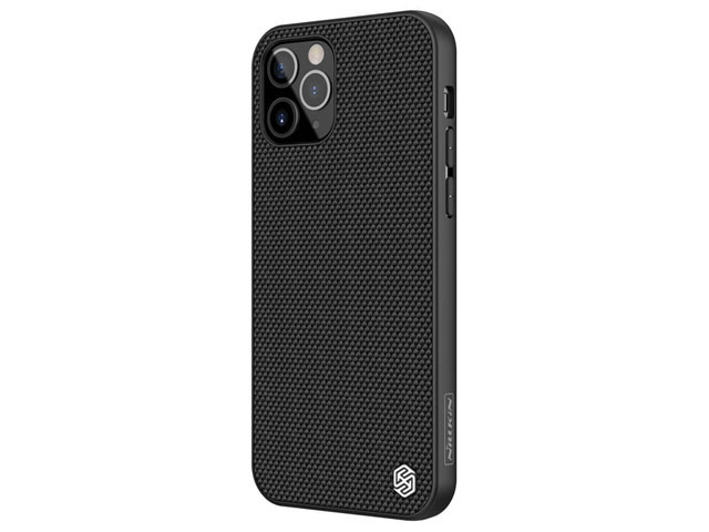 Чехол Nillkin Textured case для Apple iPhone 12 pro max (черный, нейлон)