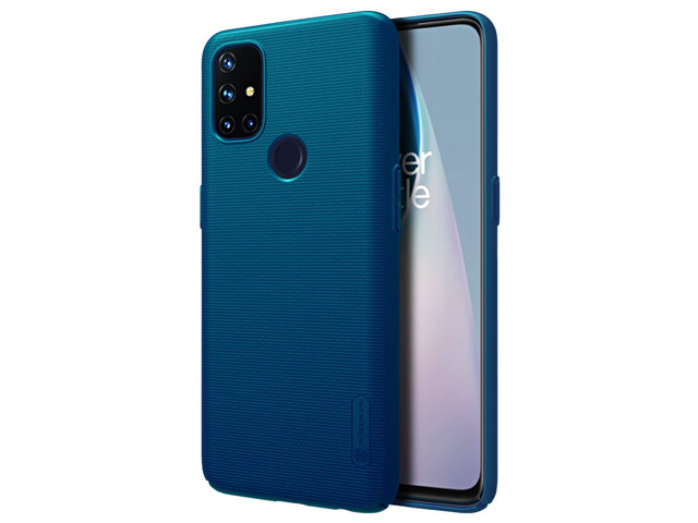 Чехол Nillkin Hard case для OnePlus Nord N10 (синий, пластиковый)