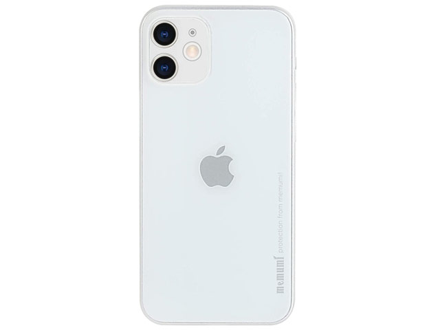 Чехол memumi Slim case для Apple iPhone 12 mini (белый, пластиковый)
