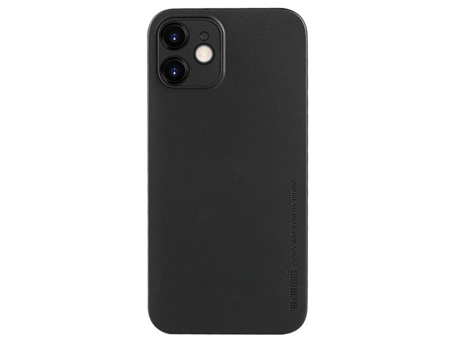 Чехол memumi Slim case для Apple iPhone 12 mini (черный, пластиковый)