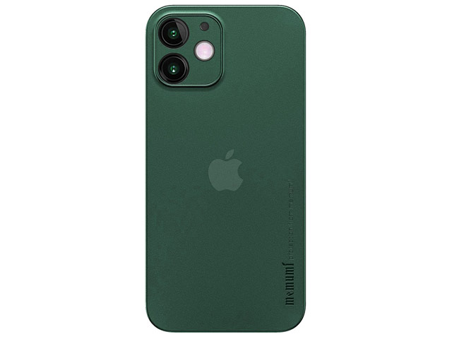 Чехол memumi Slim case для Apple iPhone 12 mini (зеленый, пластиковый)