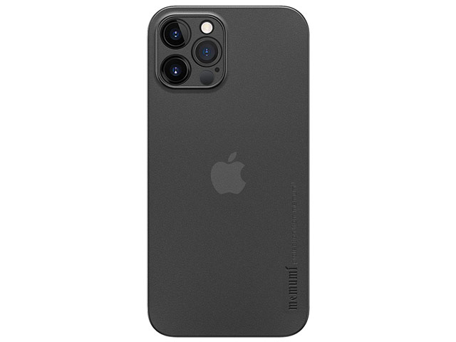 Чехол memumi Slim case для Apple iPhone 12 pro max (темно-серый, пластиковый)