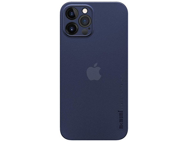 Чехол memumi Slim case для Apple iPhone 12 pro max (темно-синий, пластиковый)