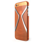 Чехол Megix Star Series Case для Apple iPhone 5/5S (оранжевый, пластиковый)