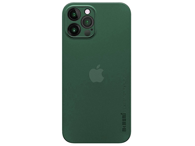 Чехол memumi Slim case для Apple iPhone 12 pro max (зеленый, пластиковый)