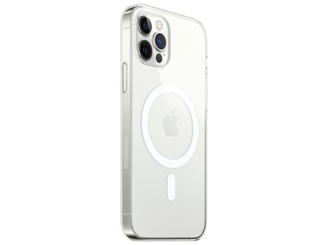 Чехол Yotrix Clear case для Apple iPhone 12 pro max (прозрачный, гелевый, MagSafe)