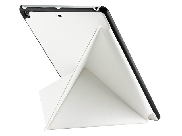 Чехол Yotrix OrigamiCase для Apple iPad Air (белый, кожанный)