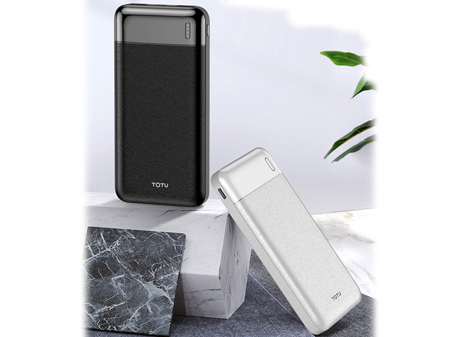 Внешняя батарея Totu Joe Series Power Bank CPBN-036 универсальная (20000 mAh, 2 x USB, черная)