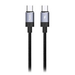 USB-кабель Totu Speedy Series BT-004 (USB-C, 60W, Fast Charge, черный, 1 м)