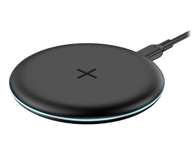 Беспроводное зарядное устройство Totu Wind Plate II Wireless Charger CACW-041 (черное, Fast Charge, 10W, стандарт QI)