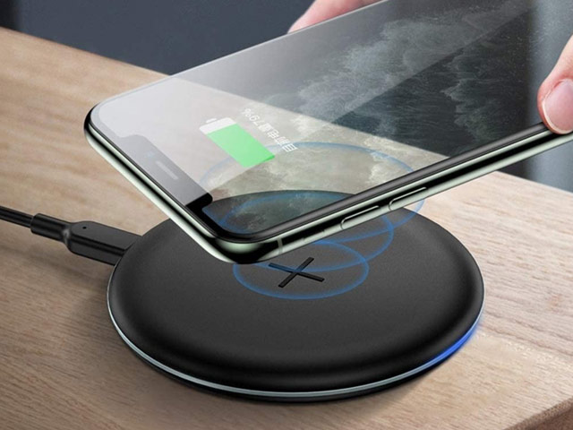 Беспроводное зарядное устройство Totu Wind Plate II Wireless Charger CACW-041 (черное, Fast Charge, 10W, стандарт QI)