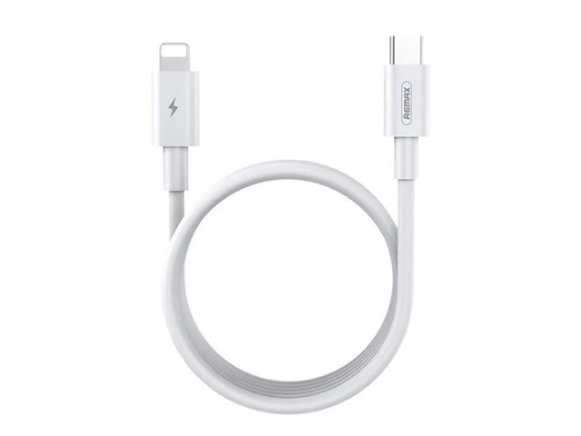 USB-кабель Remax Chaining Series RC-183i (Lightning, USB-C, 18W/20W, PD, белый, 2 м)