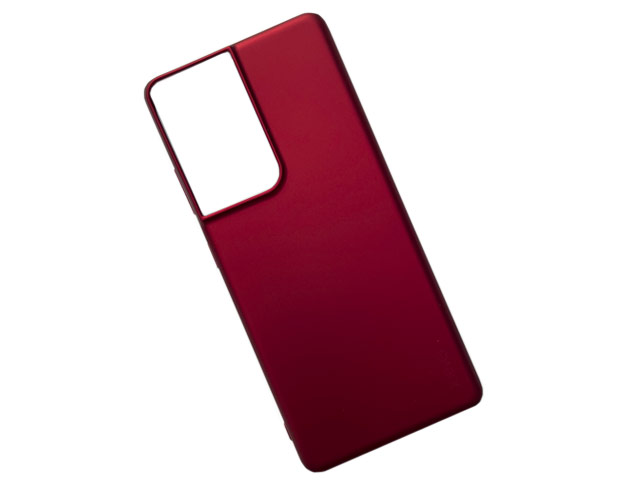 Чехол X-Level Guardian Case для Samsung Galaxy S21 ultra (красный, гелевый)