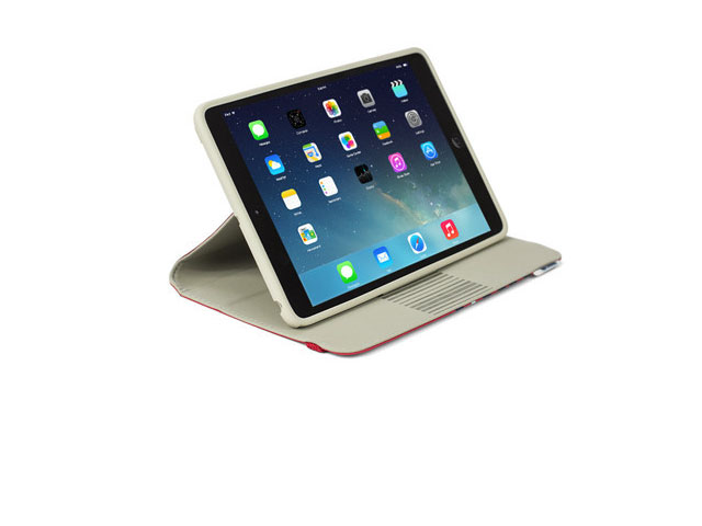 Чехол X-doria SmartStyle case для Apple iPad Air (Tribal Red, матерчатый)