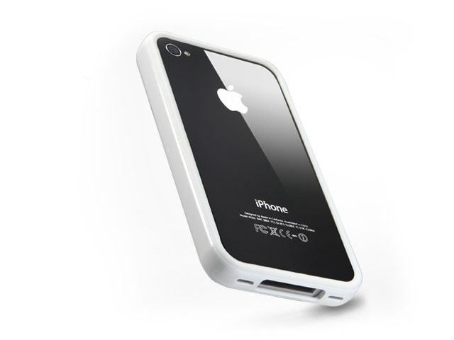 Чехол SGP Neo Hybrid EX для Apple iPhone 4 (белый)