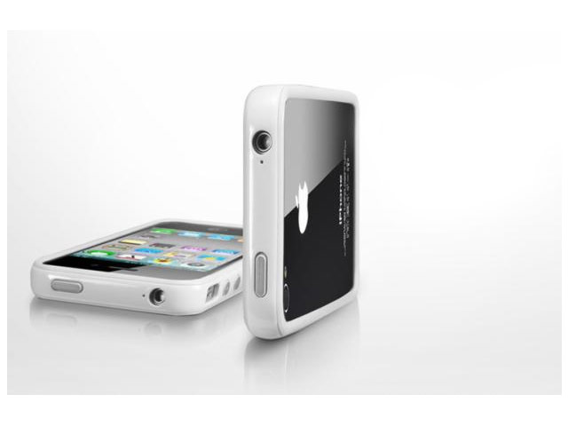 Чехол SGP Neo Hybrid EX для Apple iPhone 4 (белый)