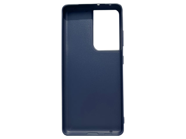 Чехол HDD Luxury Card Slot Case для Samsung Galaxy S21 ultra (темно-синий, кожаный)