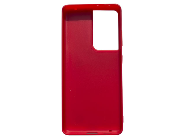 Чехол HDD Luxury Card Slot Case для Samsung Galaxy S21 ultra (красный, кожаный)