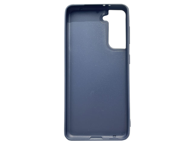Чехол HDD Luxury Card Slot Case для Samsung Galaxy S21 (темно-синий, кожаный)