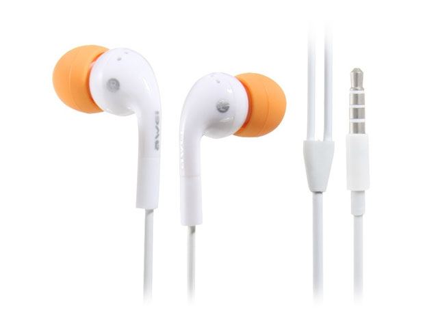 Наушники Awei Metal Earphone Q9i (с микрофоном) (20-20000 Гц, 9 мм) (белые)