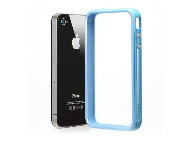 Чехол SGP Neo Hybrid EX для Apple iPhone 4 (голубой)
