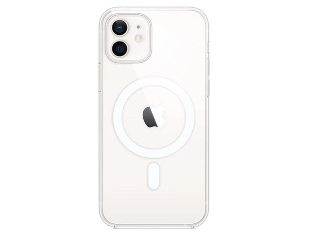 Чехол KeepHone Magnetic case для Apple iPhone 12/12 pro (прозрачный, гелевый, MagSafe)